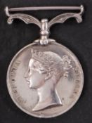A Second China War Medal to 'John Calvert Ord HMS Winchester'..