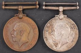 A WWI Pair to ' 817 Pte .H H Green Kent Cyc BN'.