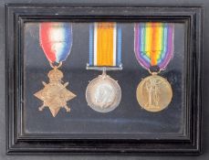 A WWI trio to '5610 Pte L Humphreys, Cyc.