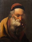 Circle of Christian Wilhelm Ernst Dietrich (German, 1712-1777) Portrait of a bearded man