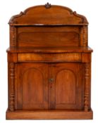 A Victorian mahogany chiffonier,