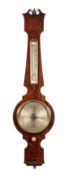 Archer Hackney, a mahogany wheel barometer,