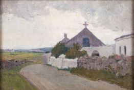 Hans Iten (Swiss,1874-1930) At Rossglass, County Down Oil on canvas laid on board 14 x 20.