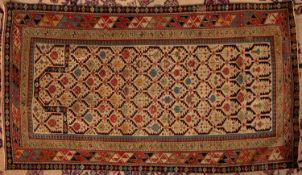 A Daghestan prayer rug,
