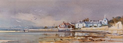 Ray Balkwill (British, b.1948) The Goat Walk, Topsham Watercolour 12.