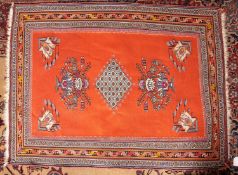 A Soumac flatweave rug,