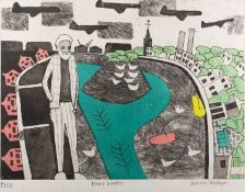 WITHDRAWN * Julian Trevelyan (British,1910-1988) Home Waters, 1971 Etching 57.