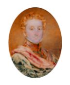 WITHDRAWN Style of Simon Jacques Rochard (French,1788-1872) Portrait of Colonel Johnstone,