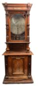 A Victorian walnut coin operated 19