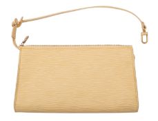 Louis Vuitton. A beige leather Lexington.