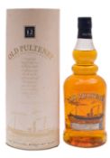 A bottle of Old Puteney 12 year old Single Malt Scotch Whisky. 70 cl . 40% vol.