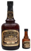 A bottle of Bowmore 12 year old Islay Single Malt Whisky, 75.