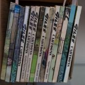 A collection of fourteen Giles annuals.