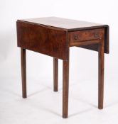 A George III mahogany Pembroke table,