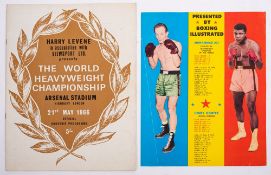 Muhamed Ali (1942-2016) V Henry Copper (1934-2011).