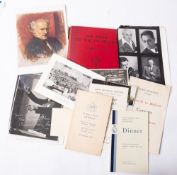 Of Orchestral and Operatic Interest. A collection of autographs and ephemera.