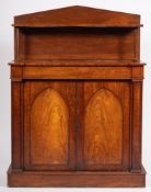 A Victorian mahogany chiffonier,