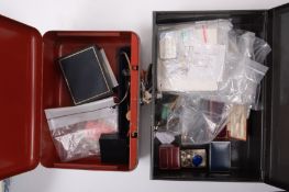 A large miscellaneous collection of jewellery, including lady's wristwatches stainless steel Tissot,