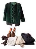 A collection of English Civil War and Medieval re-enactment costume,