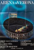 A late 20th century Arena di Verona Post