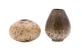 *Barbara Cass [1921-1992] two stoneware