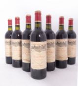 Seven Ch. Calon Segur, St. Estephe 1981. O.W.