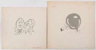 MICHAEL FFOLKES [1925-1988]- I'll tell You a Secret; Popping a Balloon,:- two,