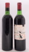 One Ch.Lynch Bages, Pauillac 1975 & one unlabelled.
