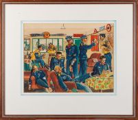 R. Purdie '16 (F) Squadron' Watercolour 23.