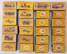 A boxed collection of Lesney 'Models of Yesteryear': (22).