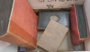 Five early 20th century postcards albums,