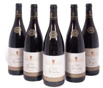 Five bottles Crozes Hermitage Rhone 2002.