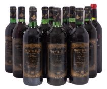 Twelve Spanish wine, eleven Montecillo 1981 & one Ses Ferritges 2001.