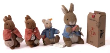 A Steiff plush Peter Rabbit, 20cm high,