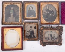 A 19th century ambrotype of Army cobblers,