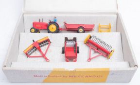 Dinky 398 'Farm Equipment' Gift Set.
