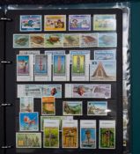 A mint and used collection of Papua New Guinea stamps in an album with issues to 2001. .
