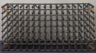 A 105 aperture wine rack.