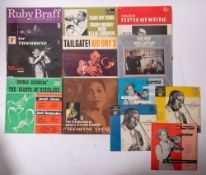 Twelve LPs: Five by Vick Dickenson and others by Kid Ory's Creole Jazz Band (2),