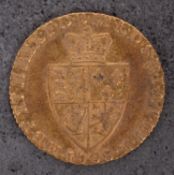 A 1798 George III Spade Guinea with 1935 Rocking Horse crown with two 1951 Festival of Britain