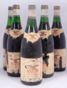 Six Gevrey Chambertin Calvet 1971.