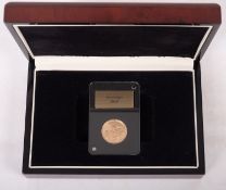 A cased 2020 sovereign.