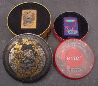 A Zippo 'Harley -Davidson' Limited edition ;lighter in original tin ,