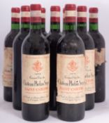 Nine Ch. Phelan Segur, St. Estephe 1972 (four no label).