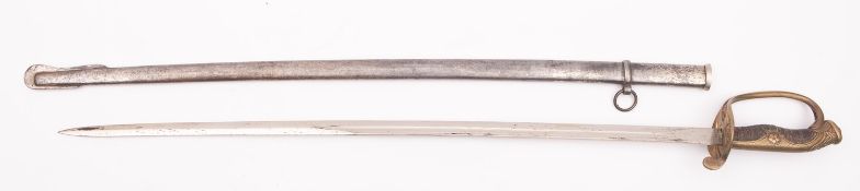 A Japanese Imperial Army sword,