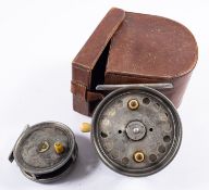 A Hardy 'Silex' No, 2 casting reel.