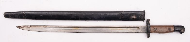 A WWI period British 1907 pattern bayonet,