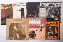 Seven LPs: Four Johnny Dodds albums (one with Kid Ory,