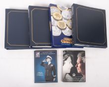 Album of Beatrix Potter UK coin covers, comprising ten covers,