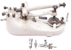 A 20th century rocking arm microtome, maker Cambridge instruments Co Ltd, serial number C655883,